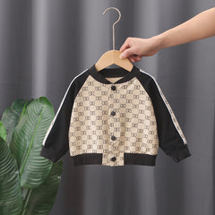 Cartoon Boy Long Sleeve Two-Piece Outfit