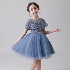 2020 New Girls' Tulle Princess Dress for Events