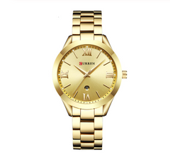 CURREN 9007 Women's Waterproof Quartz Watch with Calendar