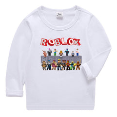 2020 Kids Korean Style Roblox Long Sleeve T-Shirt