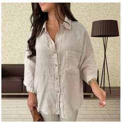 Nobu Linen Set - Women's Fashionable 2-Piece Outfit