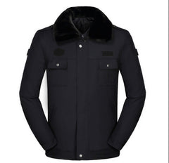 Winter Security Cotton Jacket - Thick Warm Workwear