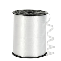 White Curling Ribbon3/16 inch x 500 Yard Crimped White Curling Ribbon for Gifts Wrapping Birthday Florists Crafting