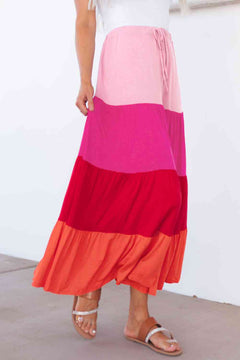 Mariana Tiered Maxi Skirt-