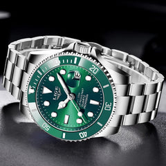 Waterproof Quartz Three Hand Watch