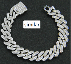 Miami Cuban Link Bracelet - Men's Rock Hip Hop Jewelry