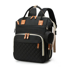 Diaper Bag Backpack - Multifunction Waterproof Diaper Bag Baby Bag for Boys & Girls Large Travel Diaper Bags - Baby Registry Search & Shower Gifts Newborn Essentials & Items for MomBlack