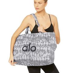Alo Yoga Canvas Shoulder Bag for Gym and Shopping