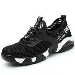 Men's Lightweight High-Top Safety Shoes for Winter Work