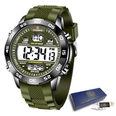 Men's Alloy Digital Watch