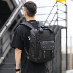 Men's Oxford Cloth Casual Backpack for Sports