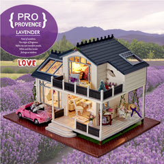 Provence Large Handmade Model House Kit