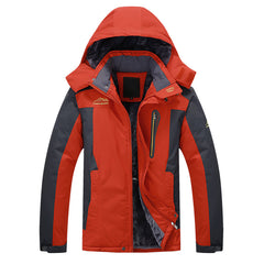 Men's Windproof Thickened Fleece Casual Jacket