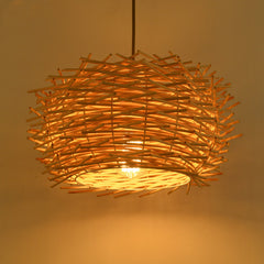 Southeast Asian Rattan Pendant Light for Restaurants