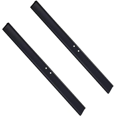 2PCS Replacement Silicon Rubber Squeegee Blade 10 Inch Black