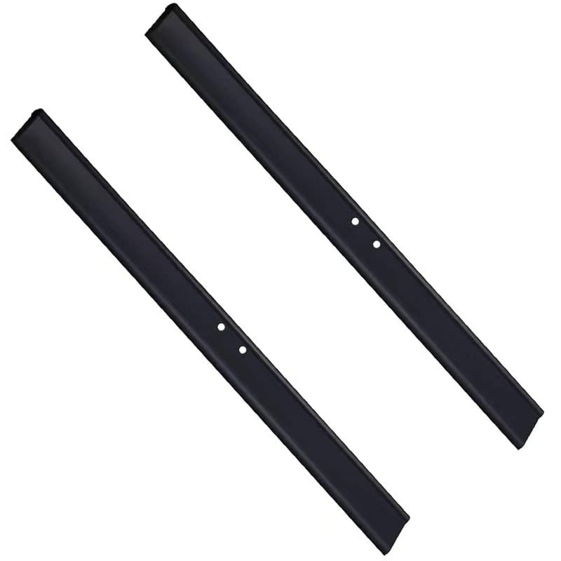 2PCS Replacement Silicon Rubber Squeegee Blade 10 Inch Black