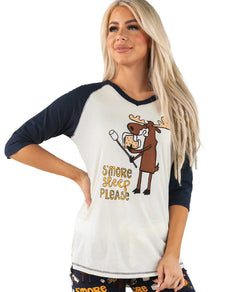 SMore Sleep LazyOne Womens Leggings and Tees Pajama Separates Cozy Loungewear for Women (Medium)