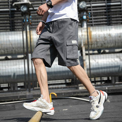 Trendy Men's Loose Camouflage Five-Point Shorts