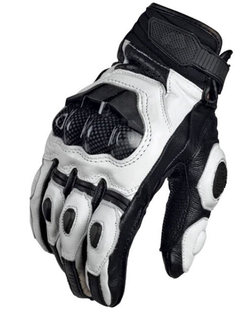 Men's Winter Fleece-Lined Windproof Leather Gloves