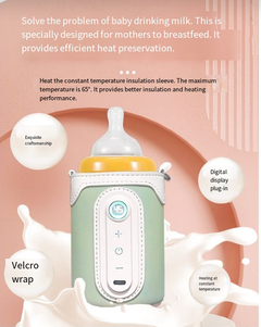 Portable Insulated Milk Bottle Cover for Babies