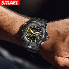 SMAEL Multifunctional Sports Watch for Men, Waterproof