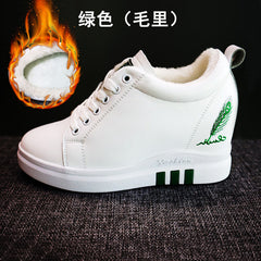 Trendy Women's Casual Sports Shoes with Height Increase