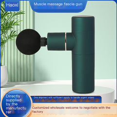 Portable Mini Muscle Massage Gun – Adjustable Speed Percussion Massager