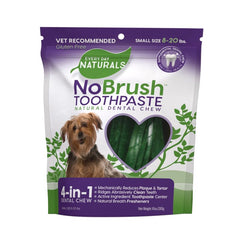 Every Day Naturals Dog Dental Chew No Brush Toothpaste for Small Breeds Freshens Breath Unique Texture Helps Reduce Plaque & Tartar 10 oz 1 Pack
