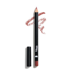 LipMatic Mocha Lip Liner - Modern Classic Lip Liner Long-Lasting Lip Pencil with Castor Oil Natural Ingredients Paraben and Cruelty-Free American Made- Dark Mocha Brown Shade
