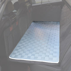 Manificent Non-Slip Dog Mat for Back Seat Extender for Dogs Non-Slip Bottom for Hard Bottom Backseat Cover in Car Anti-Slip Pet Blanket Deep Gray