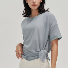 Quick-Drying Summer Loose Sports Fitness Blouse