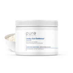 Pure Therapro Rx Leaky Gut Defense - Gut Health Supplement with L-Glutamine Licorice Root Extract Aloe Leaf Arabinogalactan- (30 Servings 168g)