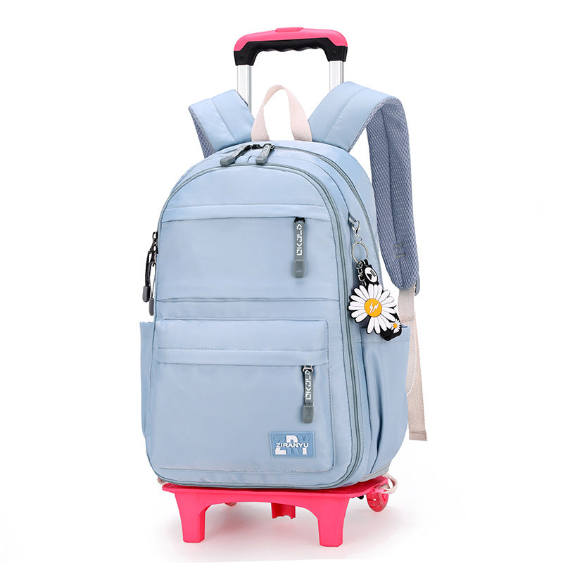 Women's Simple Fashion Trolley School Backpack