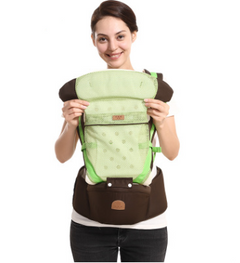 Multi-Function Baby Carrier with Waist Support