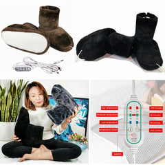 USB Heated Winter Boots with Adjustable Temperature