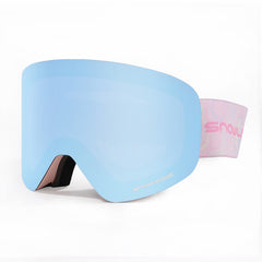 Snowledge Double-Layer Magnetic Ski Goggles for All