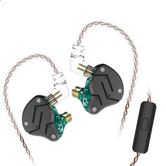 KZ ZSN Wired Earphones with Deep Bass for Mobile