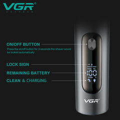 Men's Electric Single Head Hair Trimming Shaver