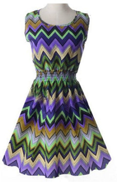 2018 Summer Plus Size Floral Chiffon Dress and Skirt
