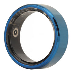 Smart Ring Health  Health Ring to Monitor Fitness Pedometer Sleep Data Remotely Take Photo IP68 Waterproof Smart Health Ring for Men Women Blue (9)