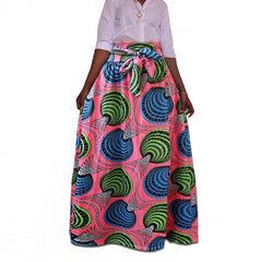African Print Skirt for Women