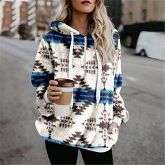 Hooded Loose Long Sleeve Fashion Sweater Top