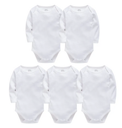 Pure Snug Baby Romper - Long-Sleeved Cotton Onesie