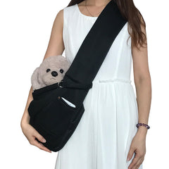 Breathable Mesh Shoulder Bag for Pets