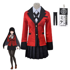 "Kaiji Cosplay Costume for Girls - School Uniform Set"