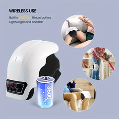 Electric Knee Massager with Heat and Vibration Therapy