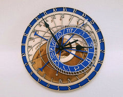 Prague Astronomical Clock Wall Art Quartz Clock
