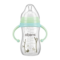 Childrens Wide Neck Bottle with Handle, Anti-Colic Design