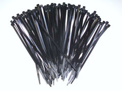 Tie-N-Lock 8" Heavy Duty Nylon Cable Ties 50 lb Test 100 PC Black