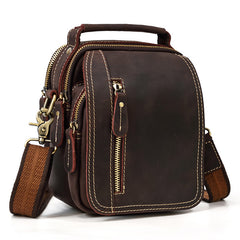 Men's Genuine Leather Vintage Crossbody Bag